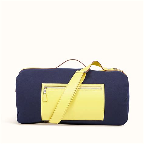 hermes duffle bag goretex and satin|Odyssee Terre Duffle bag .